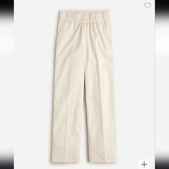 J.Crew Tall Astrid Chino Pant Natural NWT Size XST - Picture 2 of 16